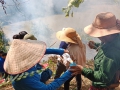 Trường Mầm non Liên Hiệp tham gia công tác Diễn tập phòng cháy chữa cháy rừng