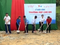 Trường MN Liên Hiệp: Khởi công xây dựng “Trường đẹp cho em” tại điểm trường thôn Tân Thành 3, xã Liên Hiệp
