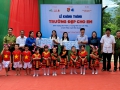 Huyện đoàn Bắc Quang tổ chức Lễ khánh thành và bàn giao công trình"Trường đẹp cho em" tại Trường mầm non Liên Hiệp