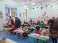 Trường MN Liên Hiệp tổ chức khảo sát, đánh giá chất lượng chăm sóc, giáo dục trẻ học kì I, năm học 2023 - 2024